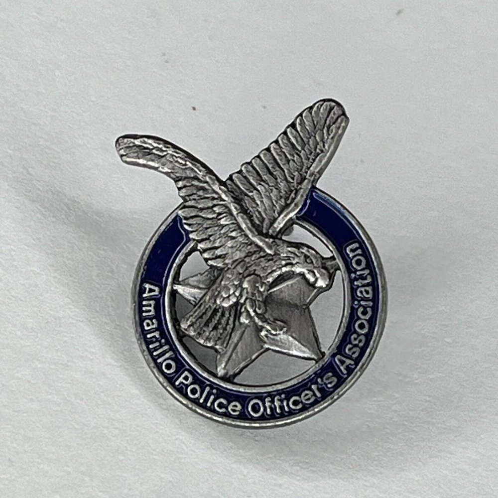 Amarillo Police Officers Association Lapel Hat Pin